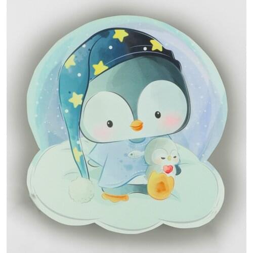 Little Penguin Wooden Design Lighting Decorative Modern Bedroom Wall Lamps Led Light Night Light 2021 Model 014