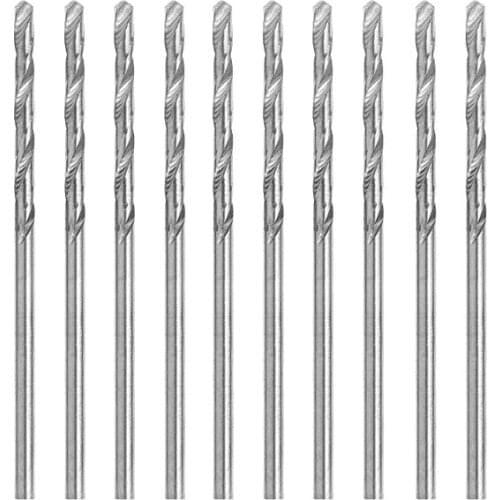 2021 New Multifunction 10 Pcs Tiny Micro HSS 0.5mm Straight Shank Twist Drilling Bit