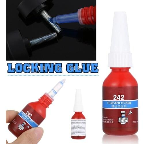 New Useful 242/222/243/271 Anti-pressure Thread Adhesive Glue Blue Anti-corrosion Wire Sealing Anaerobic Adhesive 10ml