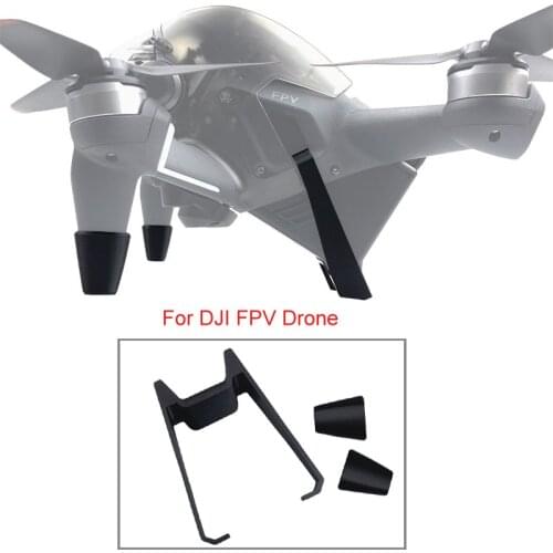 Plastic Foot Pad Tripod Heightening Landing Gear Bracket (10mm) For DJI FPV Protect Feet Heighten Fuselage Combo Drone Accessory