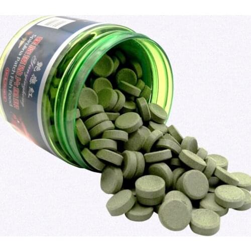 Fish Food Tablet Spirulina Algae Aquarium Pills Fish Tank Tropical Catfish Wafer