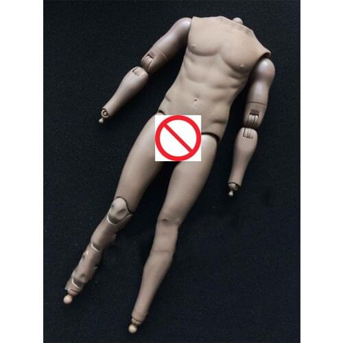 In Stock For Sale 1/6th PL2015-92 Zombie King Half Rubberized Male Body Doll Can Suit For Mostly 12inch Doll Figures Collect