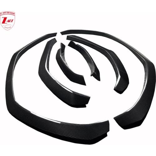 Z-ART full carbon fiber wheel arch cover for Urus carbon fiber extend wheel arch for Lambor ghini Urus carbon fiber wheel arch