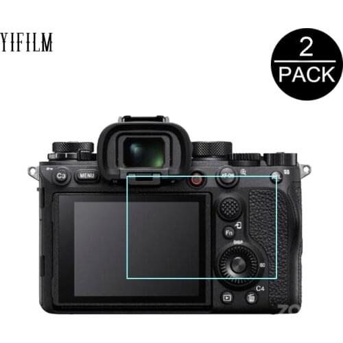 2PCS High Quality Screen Protector Film For Sony Alpha 1 Alpha1 Camera 2.5D 9H Tempered Glass Water-proof Anti-Scratch Glass