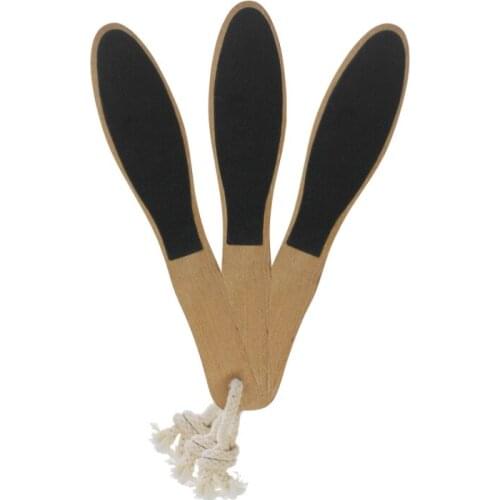 100pcs/lot Wood Foot Skin Foot Clean Scruber Hard Skin Remover Pedicure Brush Healthy Dead Skin Remover Feet Care Tools