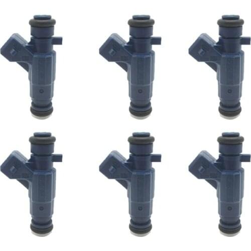 6Pcs Fuel Injector for BYD Geely JAC OEM 0280156166 0 280 156 166