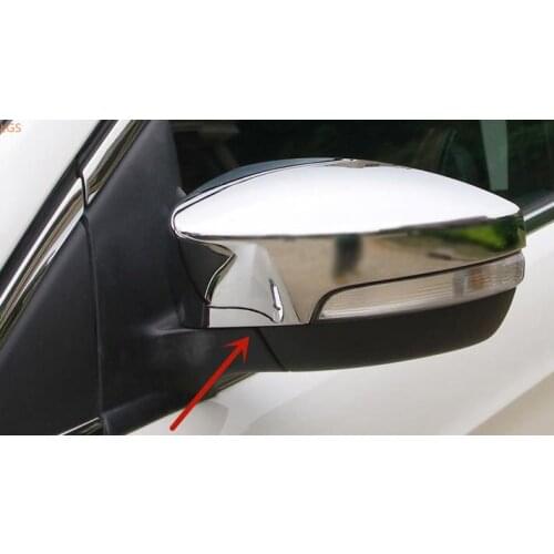 For Ford Kuga 2013-2018 High-quality ABS Chrome rearview mirror decoration cover anti-scratch protection car accessories