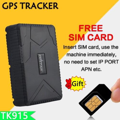 Hot sale Car Tracker TK915 GPS Tracker GPS Vehicle Tracker Powerful Magnetic with 10000mAh large Battery Remotely Voice Monitor