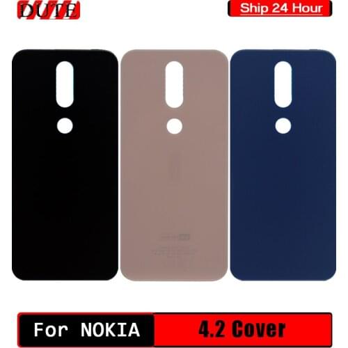100% NEW Battery Cover For Nokia 4.2 Rear Housing Back Case For Nokia 4.2 Battery Cover Replacement For Nokia 4.2 Back Cover