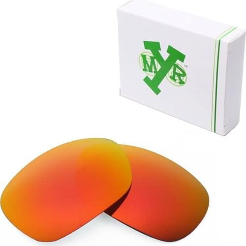 Mryok Anti-Scratch POLARIZED Replacement Lenses for Oakley C Wire 2011 Sunglasses Fire Red