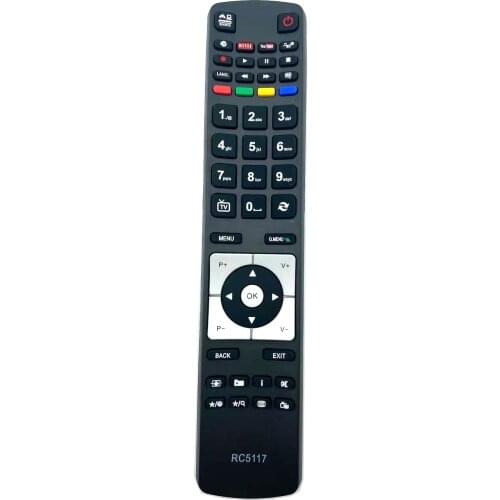 RC5117 Remote Control for Hitachi TV Telefunken Bush Sharp Finlux JVC, RC5118 for 28HYT45U 32HYT46U 42HYT42U 48HBT62U 50HYT62U