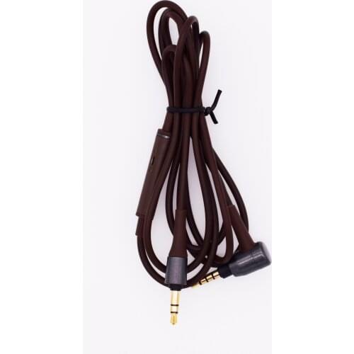 Replacement Inline Remote Control Cord Audio Cable With Mic For Audio Technica ATH-MSR7 Sony MUC-S12SM1 MDR-1A Headphones