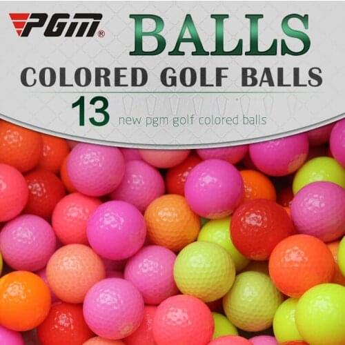 10PCS Double Layers Golf Ball Multipule Color Training Sponge Practice Golf Balls Indoor Sports Accessories in 4 Colors D1162