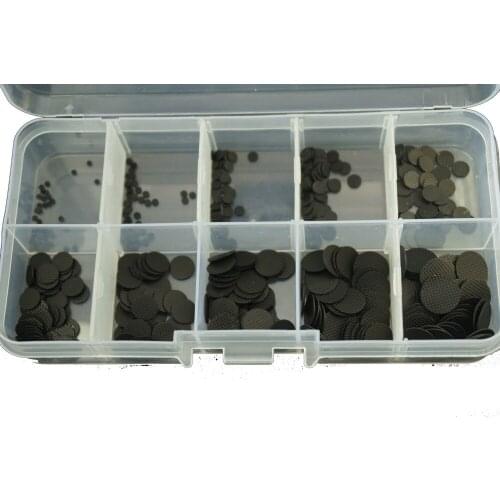 100PCS/LOT Free Shipping Conductive rubber Pad button contacts For Controllers Buttons Repair Part Spares