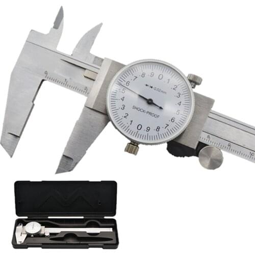 Anti-vibration LCD 0-150mm / 0.02mm stainless steel precision metric measuring tool digital display vernier caliper tool