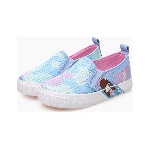 Free shipping 2017 Spring&Autumn fashion girls shoes breathable canvas casual shoes