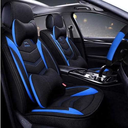 Flax car seat cover for mazda 3 bk bl Axela 323 6 gg gh gj cx-5 cx-7 626 cx3 cx-4 Automobiles Seat Covers car seats 20 colors