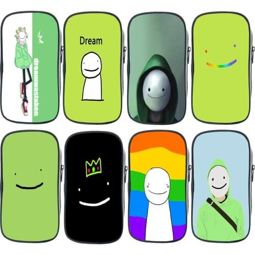 Children Dream Merch Pencil Case Kids Cartoon Pencil Box Boys Girls Anime Stationery Pouch Pen Bags Students School Supplies