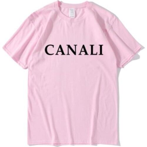 Summer Fashion Letter Printed Cotton Short Sleeves Female T-Shirt Men And Women Casual Tees Top