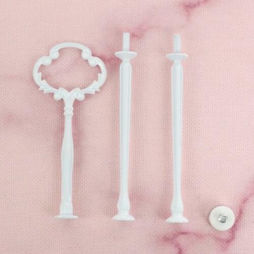 Cupcake Wedding Metal Fruit Small 3 Tier Tiered Hardware Cake Stand Handle And Fittings