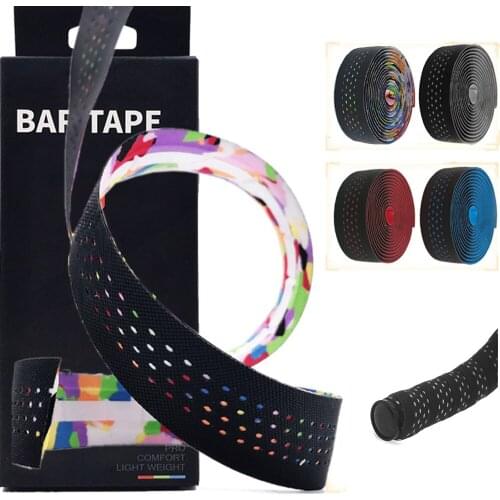 Bicycle Handlebar Tape EVA PU MTB Road Bike Silica Belt Wrap Shock Absorption Handle Tape Cycling Bar Tape Bicycle Accessories