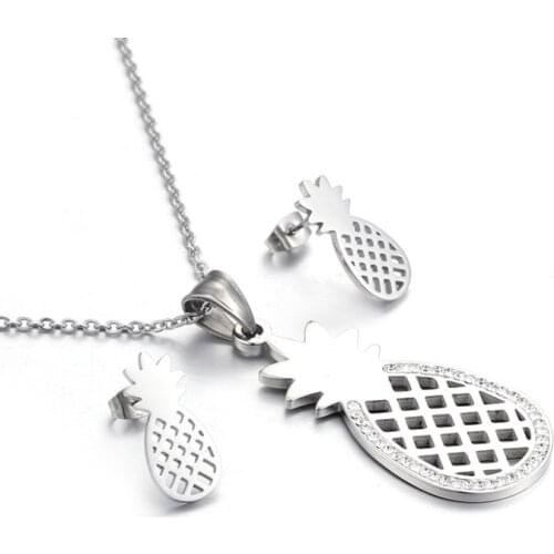 Cute fruit jewelry set, fashion jewelry set Love Gold Honey Earring Bracelet Beauty Women LL1001