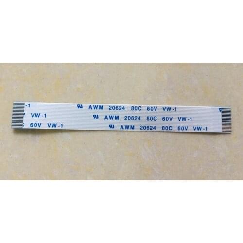 WZSM New 0.5mm Pitch 0.5 MM spacing 16 Pin 16p 100mm Length Forward Direction FFC FPC Flexible Flat Cable