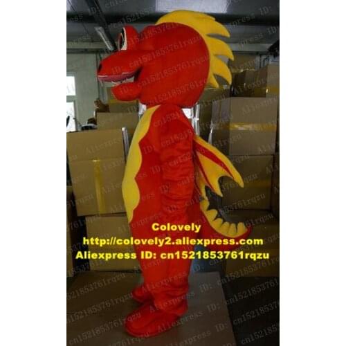 Pterosaur Pterodactyl Dinosaur Dino Mascot Costume Adult Cartoon Character Graduation Party Vivid High-class zz6676