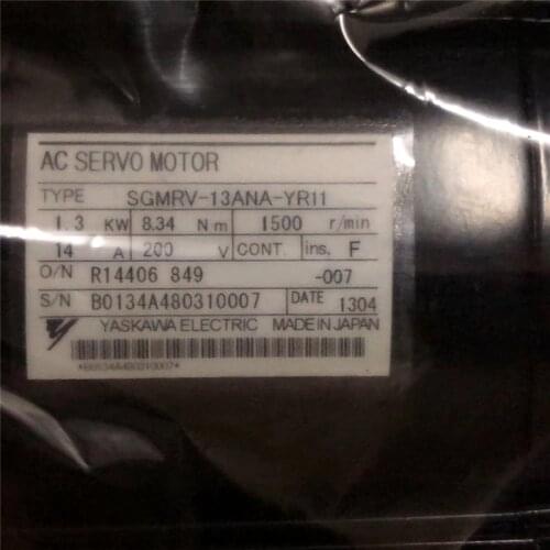 Used Tested Working SGMRV-13ANA-YR11 Robot AC Servo Motor