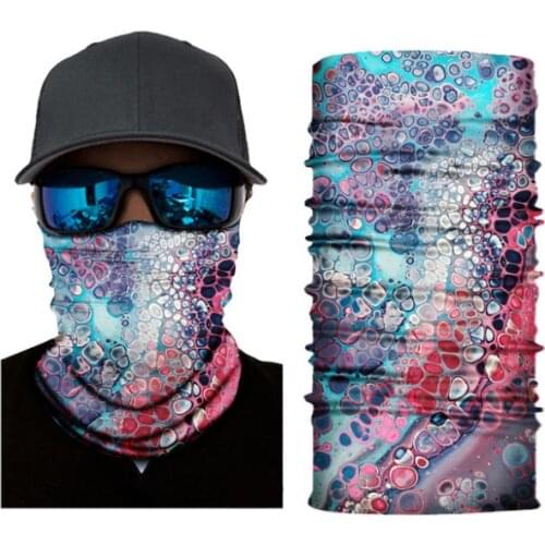 New Magic headbands 3D Breathable Hiking Magic Scarf Buff Balaclava Neck Warmer Gaiter Face Shield Men Halloween Mask Face Scarf