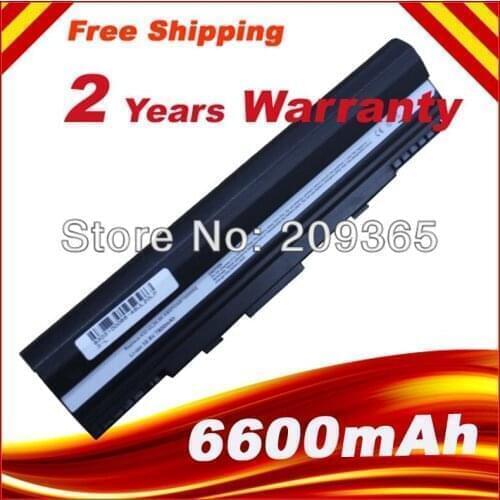 Special laptop battery A32-UL20 for Asus Eee PC EEE PC 1201HA 1201HAB 1201HAG 1201N 1201NL 1201PN 1201T 1201X 1201 free shipping