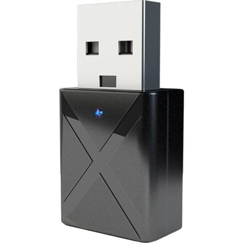 USB Bluetooth Audio 5.0 Transmitter/Receiver 2 in 1 Wireless Adapter for TV CD