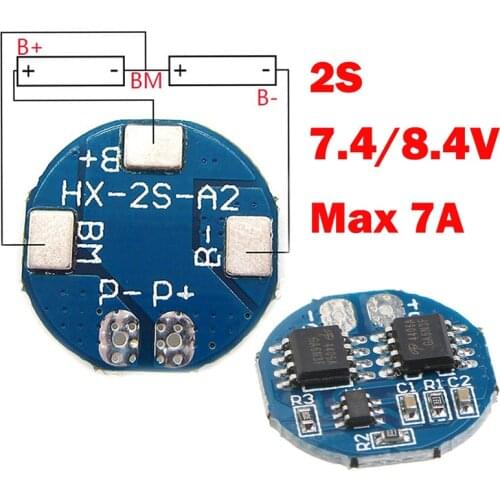 18650 Charger Protection Board Bms 2S 5A Li-ion Lithium Battery 7.4V 8.4V PCM For Li-ion Lipo Battery Max 7a Diy Kit
