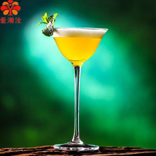 Kimura series lead-free crystal flying saucer type dry martini glass goblet Japanese cocktail glass 90mL