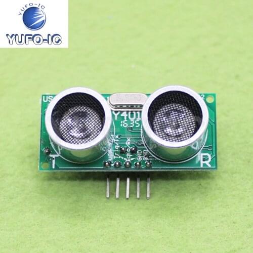 Free Ship 1PCS US-100 Ultrasonic Ranging Module with Temperature Compensation Ultrasonic Module Sensor Dual Serial Port