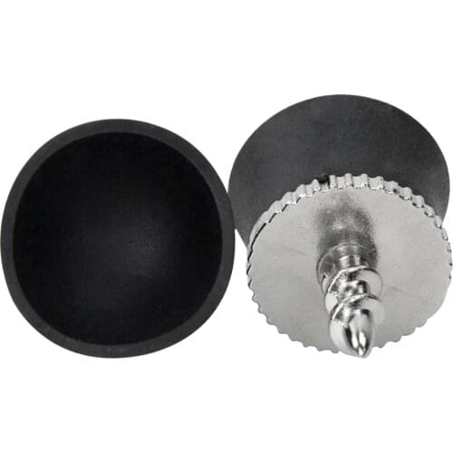 Black Rubber Golf Ball Pick Up, Retriever Grabber Sucker, for Putter Grip Attachment, Golfer Training
