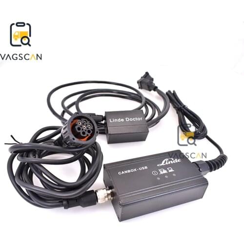 Pathfind software for linde forklift diagnostic scanner tool linde 4 pin Adapter linde canbox doctor