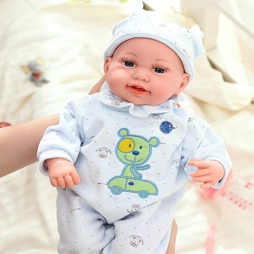 Menina de Crying Baby boneca Doll 45cm Interaction Electric Realista Silicone Reborn Baby Dolls Kids Accompany Play Sining Toys