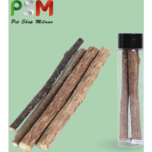 Natural wood Polygonum cuspidatum stick cat chews self amusing plaything kitten chews toy tooth cleaning snack tooth grinding