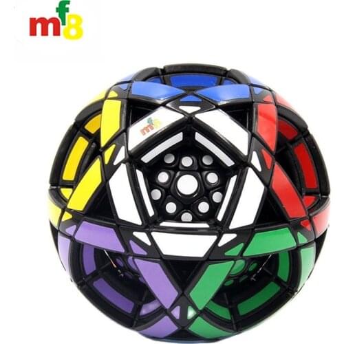 New mf8 Multiple Ball Duochong megaminxeds 9cm dodecahedron magic cube puzzle special shape collection twist wisdom toys game