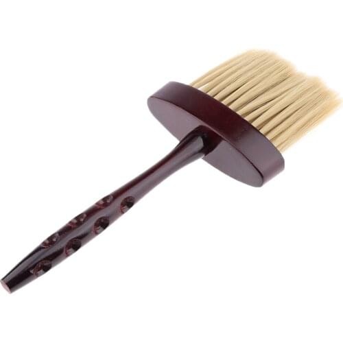 Hair Cutting Neck Duster Salon Stylist Hairdressing Pro Brush Barber Retro