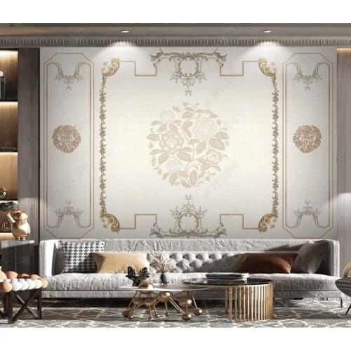 Custom Modern and simple European style 3D Wallpaper For Walls Background Wall Painting Living Room Bedroom TV Backdrop