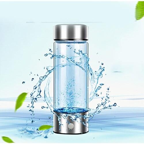 Portable Water Cup 420ML 3Mins Alkaline Maker Generator Super Antioxidants ORP Hydrogen Bottle Hydrogen-Rich Ionizer