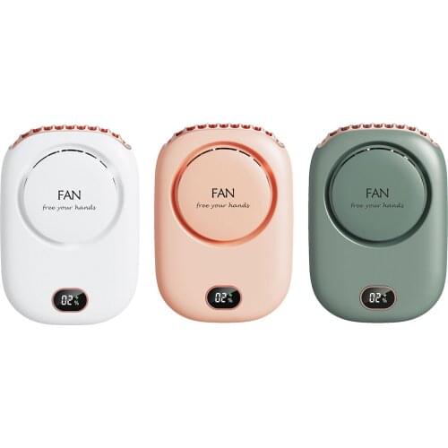 Neck Fan, Portable USB Charging Fan Personal Cooling Fan for Exercising, Climbing Mountains, Shopping Camping Hiking