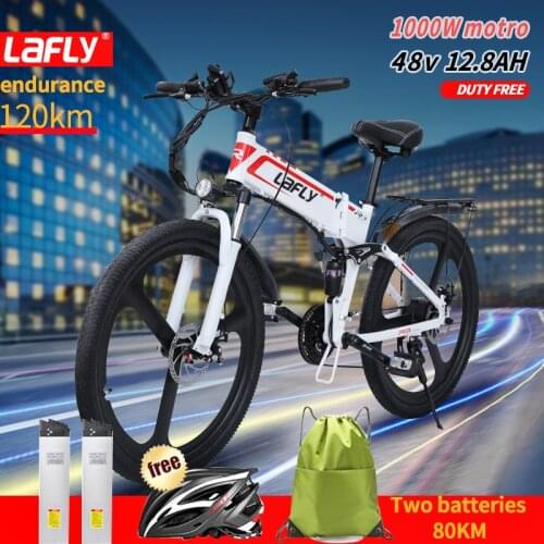 LAFLY X-3 2021 NEW Folding electric bike 1000W 48V Mountain Bike Electric Bicycle adult 26 Inch e bike lithium battery