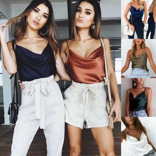 Thefound Womens Silk Tops