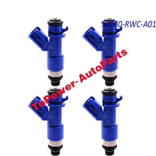 Fuel Injectors Nozzels 16450-RWC-A01 OEM 410cc For 1996-2006 Hhonda Civicc Acuraa RDX RSX K20 K24 B16 Integra 16450RWCA01