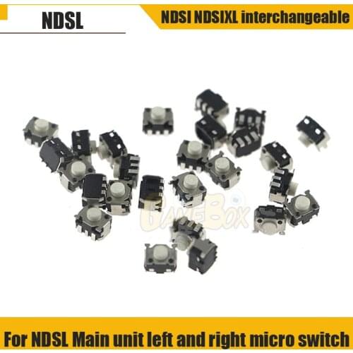 For NDSL Micro Switch Game Controller REPLACEMENT PART L & R Shoulder Button For Nintendo DS Lite NDSL & NDSI