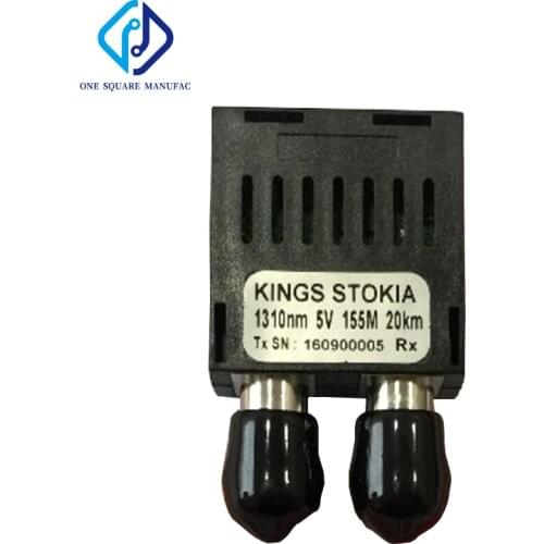 1*9 Single-Mode Dual-Fiber Optical Module 0-10Mb/s TTL level 1310nm 10KM ST 5V/3.3V Optical Fiber Transceiver