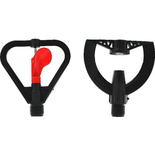 1PC 1/2" Bufferfly Rotary Sprinkler Refraction Nozzle Garden Hose End Sprinkler For Lawn Irrigation Fittings